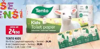 Terno Tento papírové kapesníky nabídka