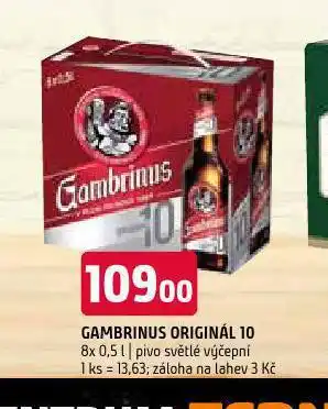 Terno Pivo gambrinus nabídka