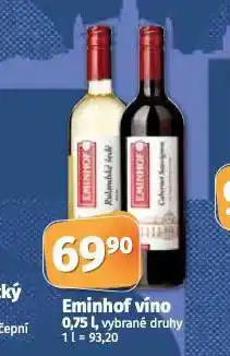 Coop Eminhof víno nabídka