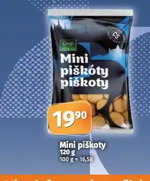 Coop Mini piškoty nabídka