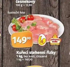 Coop Kuřecí stehenní řízky nabídka