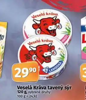 Coop Veselá kráva tavený sýr nabídka