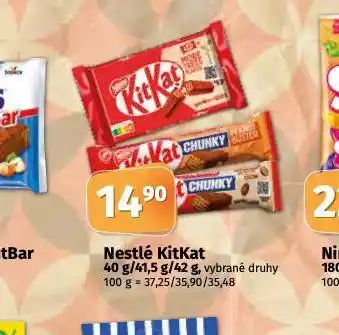 Coop Nestlé kitkat nabídka