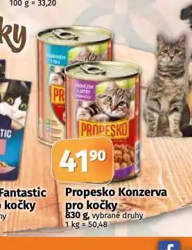 Coop Propesko konzerva pro kočky nabídka