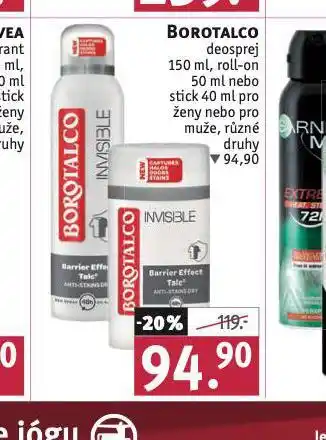 Rossmann Borotalco deosprej nabídka