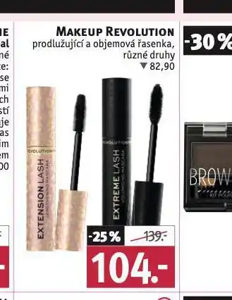 Rossmann Makeup revolution řasenka nabídka