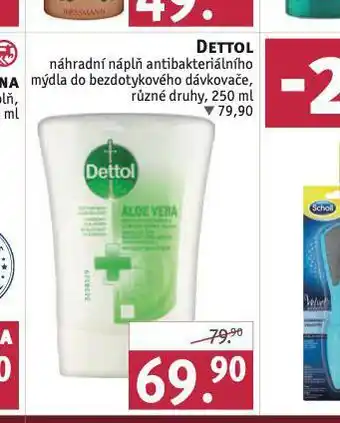 Rossmann Dettol náhradní náplň nabídka
