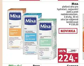 Rossmann Mixa pleťové sérum nabídka