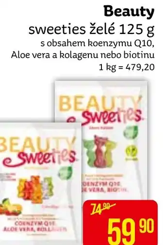 Teta Beauty sweeties želé 125 g nabídka