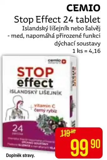 Teta CEMIO Stop Effect 24 tablet nabídka