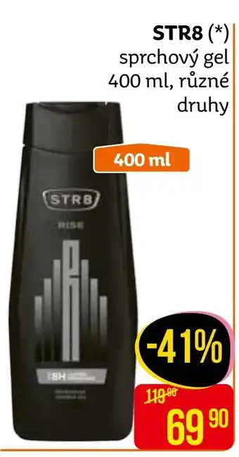 Teta STR8 (*) sprchový gel 400 ml, různé druhy nabídka