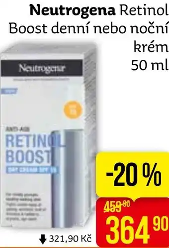 Teta Neutrogena Retinol Boost denní nebo noční krém 50 ml nabídka