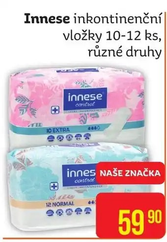 Teta Innese inkontinenční vložky 10-12 ks, různé druhy nabídka