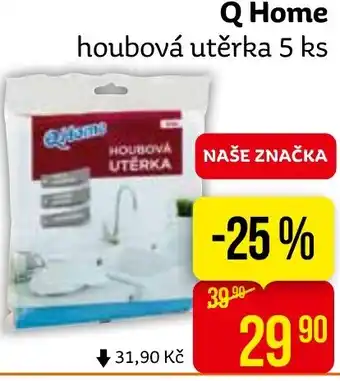 Teta Q Home houbová utěrka 5 ks nabídka