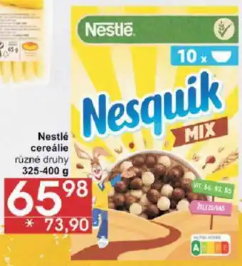 Jip Nestlé cereálie různé druhy 325-400 g nabídka