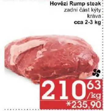 Jip Hovězí Rump steak nabídka