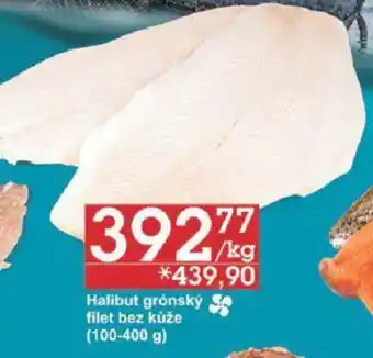 Jip Halibut grónský filet bez kůže (100-400 g) nabídka