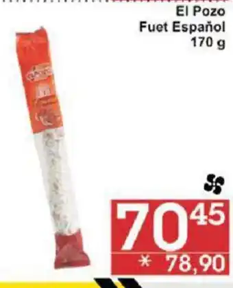 Jip El Pozo Fuet Español 170 g nabídka