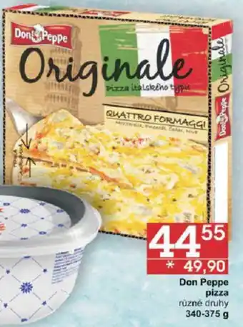 Jip Don Peppe pizza různé druhy 340-375 g nabídka