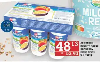 Jip Jogobella mléčný nápoj ochucený různé druhy nabídka