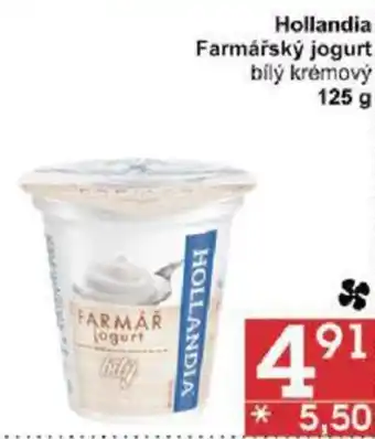 Jip Hollandia Farmářský jogurt bílý krémový 125 g nabídka