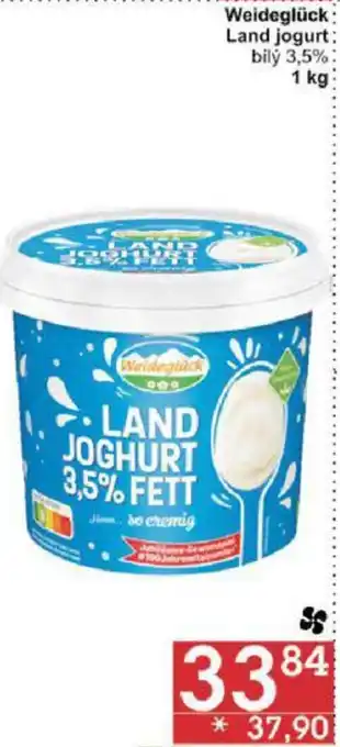 Jip Weideglück Land jogurt: bilý 3,5%: 1 kg nabídka