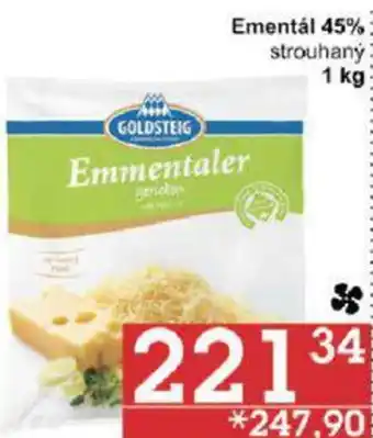 Jip Ementál 45% strouhaný 1 kg nabídka