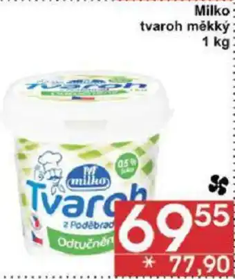Jip Milko tvaroh měkký 1 kg nabídka