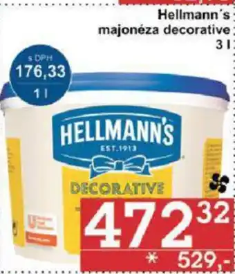 Jip Hellmann's majonéza decorative 3l nabídka
