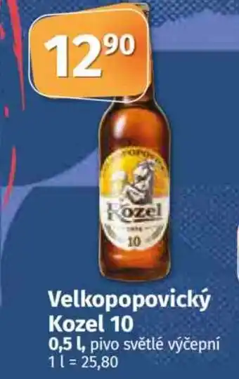 Konzum Velkopopovický Kozel 10 0.5L nabídka