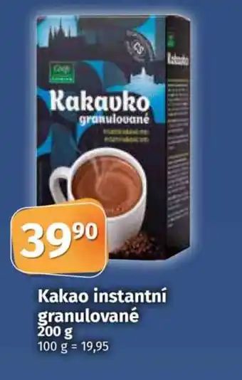 Kakao instantní granulované 200 g