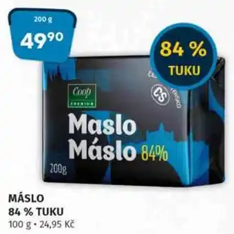 Konzum Máslo 84% TUKU nabídka