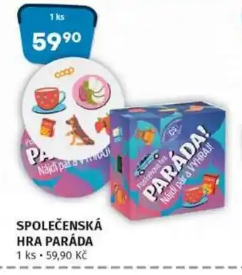 SPOLEČENSKÁ HRA PARÁDA