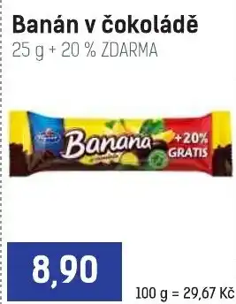 Konzum Banán v čokoládě nabídka