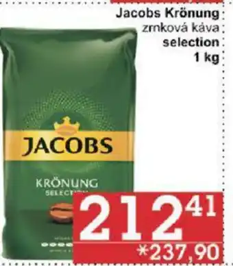 Jip Jacobs Krönung zrnková káva selection 1 kg nabídka