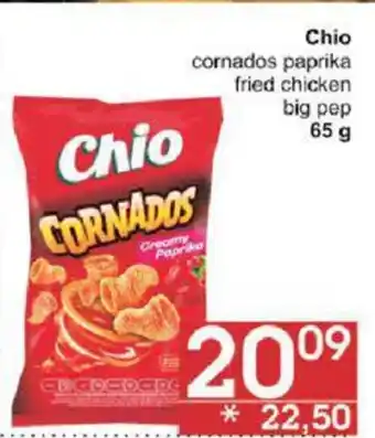 Jip Chio cornados paprika fried chicken big pep 65 g nabídka