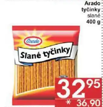 Arado tyčinky slané 400 g