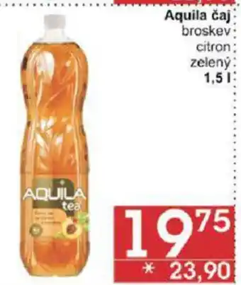 Jip Aquila čaj broskev citron zelený 1.5 l. nabídka