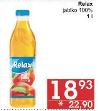 Jip Relax jablko 100% 1 l. nabídka