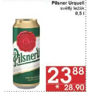 Jip Pilsner Urquell světlý ležák 0.5 l. nabídka