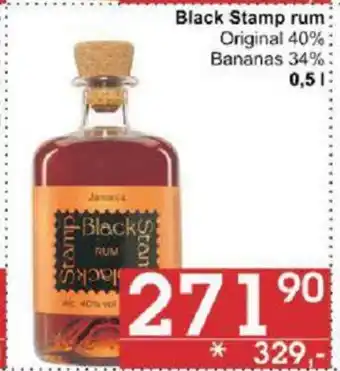 Black Stamp rum 0.5 l.