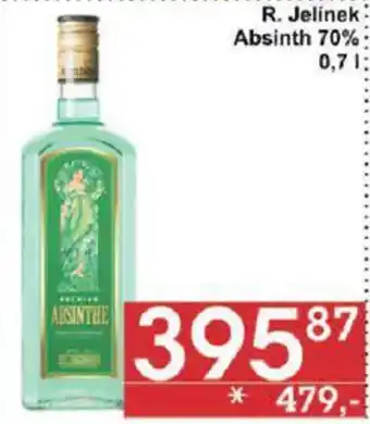 Jip R. Jelinek Absinth 70% 0,7 l. nabídka