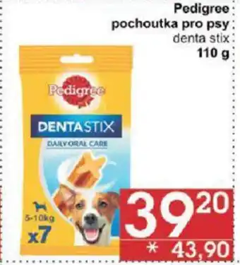 Jip Pedigree pochoutka pro psy denta stix 110 g nabídka