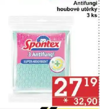 Jip Antifungi houbové utěrky 3 ks nabídka