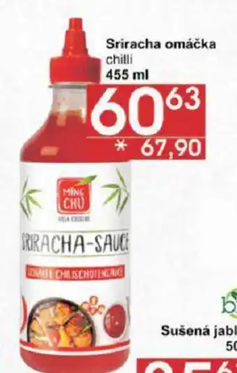 Jip Sriracha omáčka chilli 455 ml nabídka