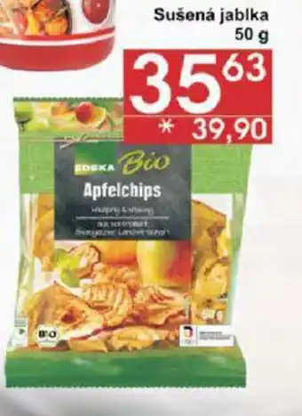 Sušená jablka 50 g