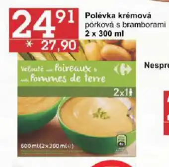 Jip Polévka krémová pórková s bramborami 2 x 300 ml nabídka