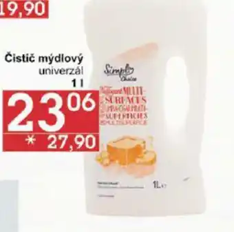 Jip Čistič mýdlový univerzál 1 l. nabídka