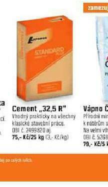 OBI Cement nabídka