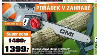 OBI Elektrická řetězová pila cmi nabídka